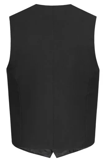 Herrenweste schwarz RegularFit Simple Kollektion