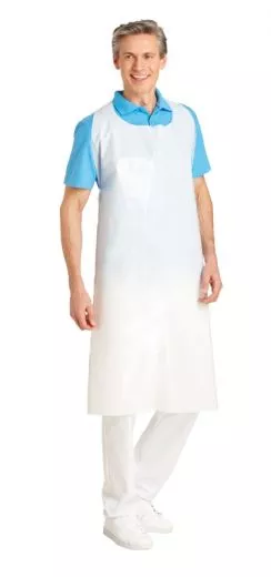 Schutzschrze unisex 100% Polyethylen VE 50 Stck