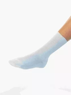 Socken weiss (5 Paar) 80% Bw./20% Poly L02/40