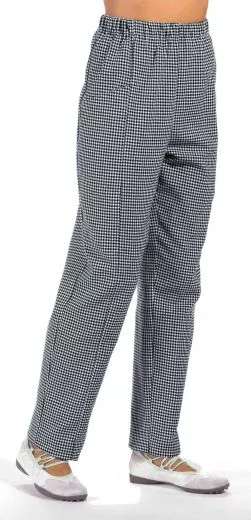 L08/609 Damen- und Herrenkochhose 100% Bw.-Kper