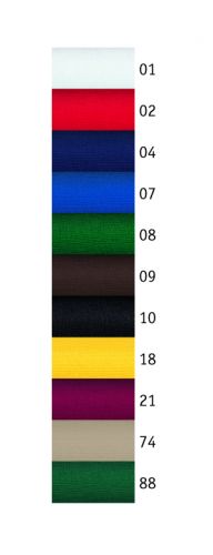 Taschenschrze farbig 27x50 cm  65% Poly./35% Bw L11/434
