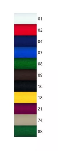 Taschenschrze farbig 27x50 cm 65% Poly./35% Bw L11/434