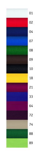 Latzschrze farbig Lnge:75 cm 65% Poly./35% Bw L11/473