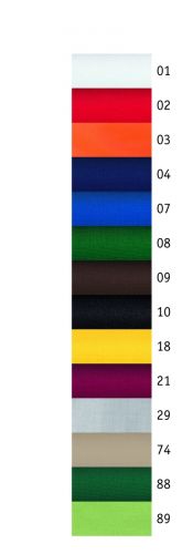 Krawatte farbige 65% Poly./35% Bw L02/157