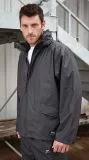 Regenjacke, schwarz oder blau, Gr��en: S-3XL