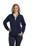 Damen Softshell Jacke, schwarz, marine, winddicht 10/1145