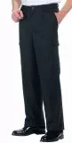 Cargohose schwarz Gr��e 90-110 65% Poly./35% Bw. L12/7521