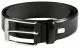 Herren Ledergrtel schwarz G 1911