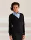 Cardigan fr Damen Gr.XXS-4XL, dunkelblau oder schwarz