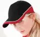 Baseballcap in Kontrastfarben. Verschiedene Farben