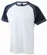 Herren Raglan Shirt mit Kontrastfarben
