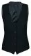 Damen-Weste Regular fit SERVICE schwarz