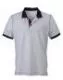 Herren Poloshirt mit Kontrast. Verschiedene Farben und Gren