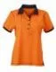 Damen Kontrast Poloshirt. Verschiedene Farben und Gren