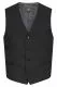Herrenweste schwarz RegularFit Simple Kollektion