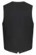 Herrenweste schwarz RegularFit Simple Kollektion