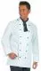 Kochjacke f�r Damen-und Herren L12/5510 weiss Gr��en. 42-60