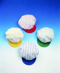 Schirmmtze mit Gummizug gestreift L 02/829