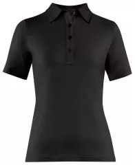 Poloshirt fr Damen, schwarz, bleu, weiss Gr. XS-XXL 6681