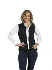 Damen Softshell Weste, schwarz, marine, winddicht 10/1045
