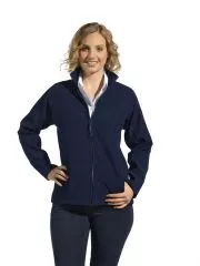 Damen Softshell Jacke, schwarz, marine, winddicht 10/1145