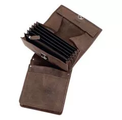 Kellnerbörse Köcher aus Volleder braun oder schwarz Kellnerbörse Köcher aus Volleder braun oder schwarz