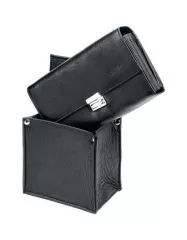 Rindsleder Kellnerbrse mit Lederfutter