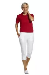 Damenhose 3/4 lang, Rundumgummizug, Schrittlnge = 52 cm