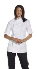 Kochjacke Unisex weiss oder schwarz