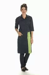 Vorbinder 2 Taschen mit Kontraststeppung 60 cm lang NEU