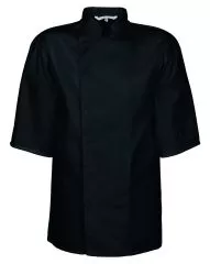 Kochjacke, Bckerjacke 1/2 Arm wei oder schwarz, regular fit