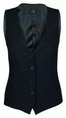 Damen-Weste Regular fit SERVICE schwarz Damen-Weste Regular fit SERVICE schwarz