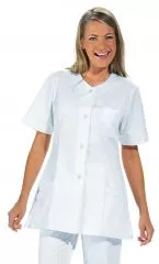 Kasack weiss 50% Poly./50% Baumwolle L08/663 Kasack weiss 50% Poly./50% Baumwolle L08/663