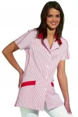 Kasack farbig gestreift 65% Poly./35% Bw L08/559