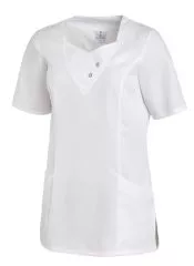 Kasack 1/2 Arm mit Druckknpfen am Halsausschnitt