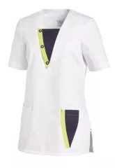 Schlupfkasack mit farbigen Aplikationen