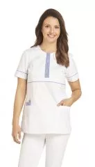 Schlupfkasack mit farbigen Aplikationen