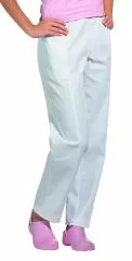 Berufshose weiss 100% Bw.-Feinkper L08/469