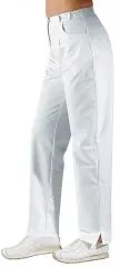 Berufshose weiss 50% Poly./50% Bw. L08/270