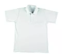 Polo Shirt, UNISEX, weiss L08/241 W