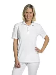 Unisex Polo Shirt, weiss, fr Lebensmittelbranche 08/2516