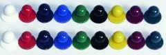 Kugelknöpfe farbig (5 X 12 Stück) L02/417 Kugelknöpfe farbig (5 X 12 Stück) L02/417