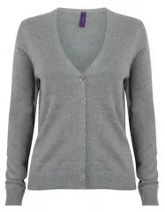 Cardigan fr Damen Gr.XXS-4XL, V-Ausschnitt