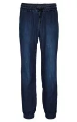 Kochhose im Baggyschnitt jeansblau