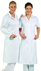 Berufskleid, Berufsmantel weiss 65% Poly./35% Bw L08/490 W