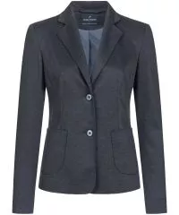 Damen Blazer modern fit, microdessin blau Casual Collection