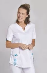 Kasack mit auswechselbaren farbigen Bndern