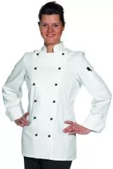 Damenkochjacke weiss 100% Bw. Kper L08/572