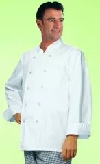 Kochjacke Damen-und Herren weiss Gr.90-110 L12/6051