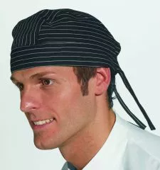 Bandana schwarz/weiss 100% Bw L02/503